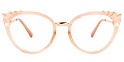 River Cateye Beige Glasses0