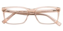 Sicily Rectangle Beige/Clear Glasses1