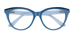 Aletta Cat Eye Blue Glasses1