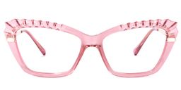Sophie Cateye Pink Glasses0