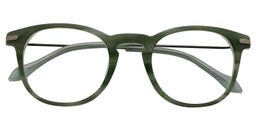 Abelard Round Green Glasses1