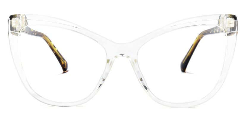 Shelby Cateye Clear Glasses