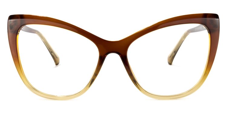 Shelby Cateye Brown Glasses