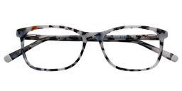 Adonis Rectangle Light Tortoise Glasses1