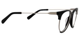 Aeolus Round Black Glasses5