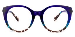 Migdalia Cateye Dark-Blue Glasses0