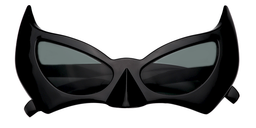 Viki Bat-shaped Black Glasses1
