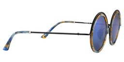 Alban Round Blue Floral Sunglasses4