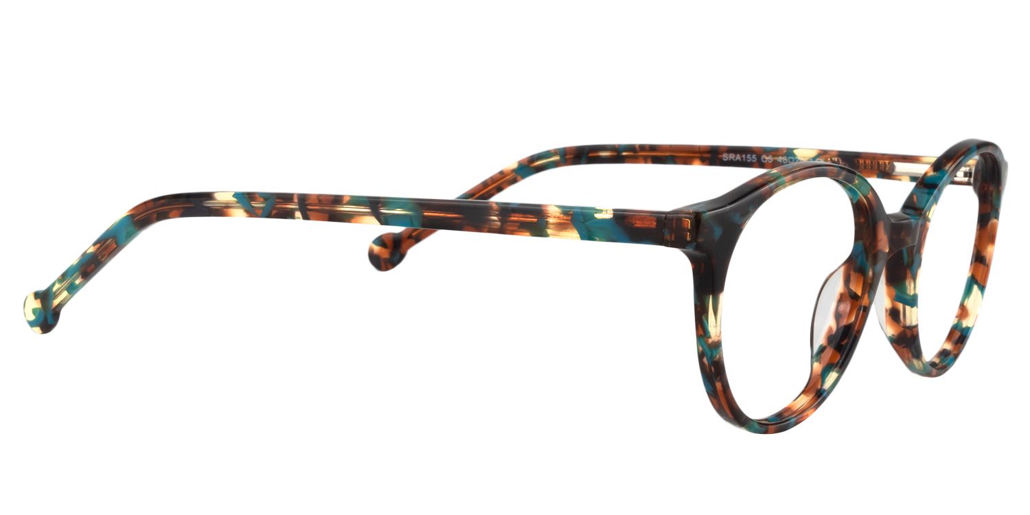 Round Floral Glasses | Zeelool Glasses4