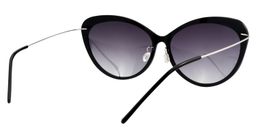  Abraham Cat-eye Black Sunglasses5