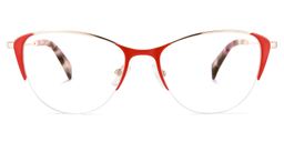 Erbach Cateye Red Glasses0