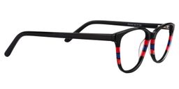 Natalie Square Black Glasses4