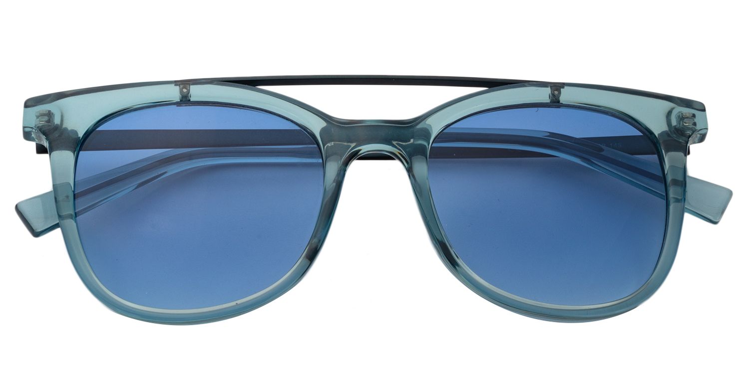 Cat-eye Blue Sunglasses | Zeelool Sunglasses1