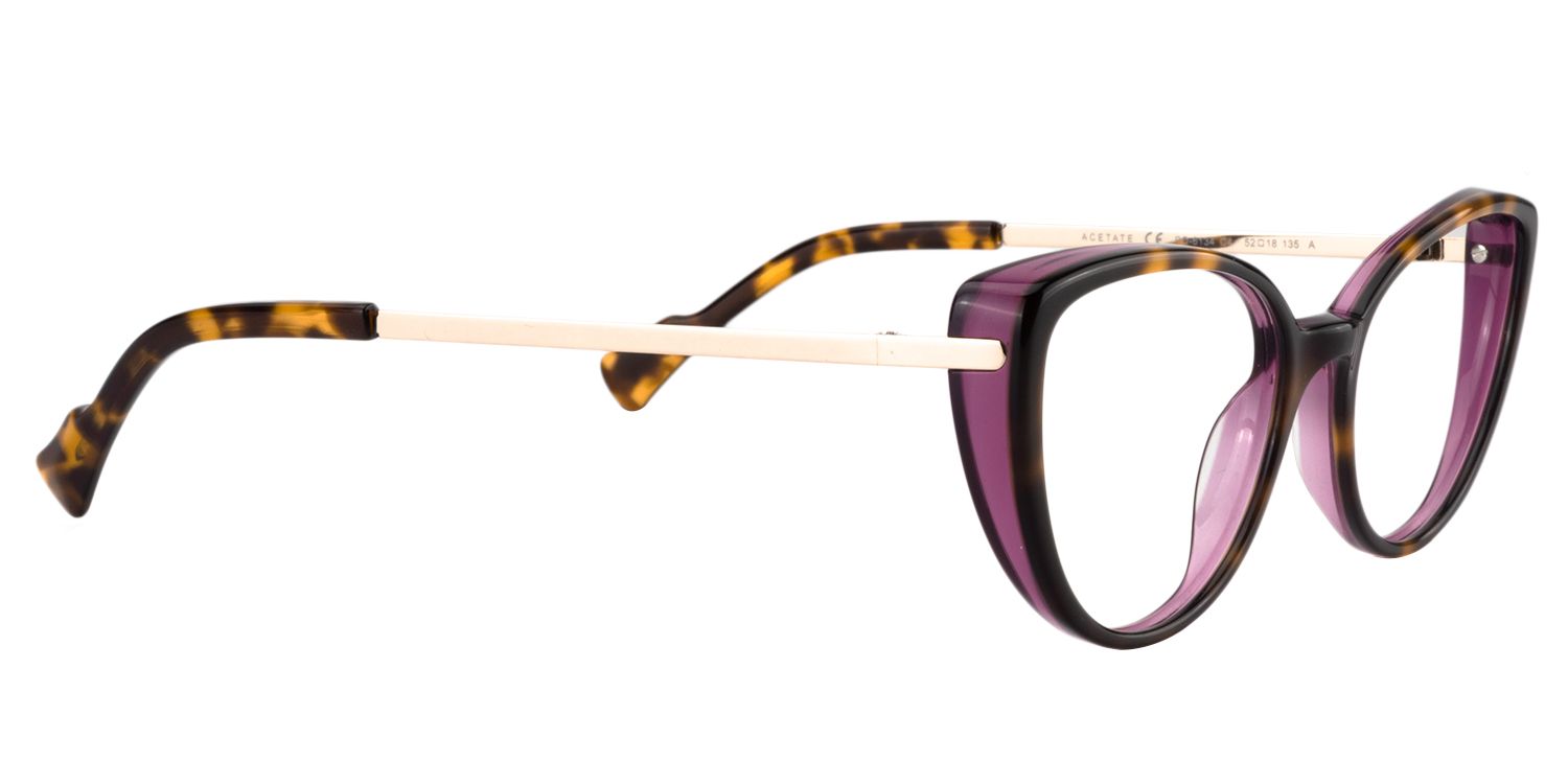 Cat eye Tortoise Glasses | Zeelool Glasses4