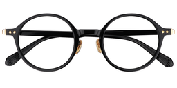 Starlet Round Black Glasses1