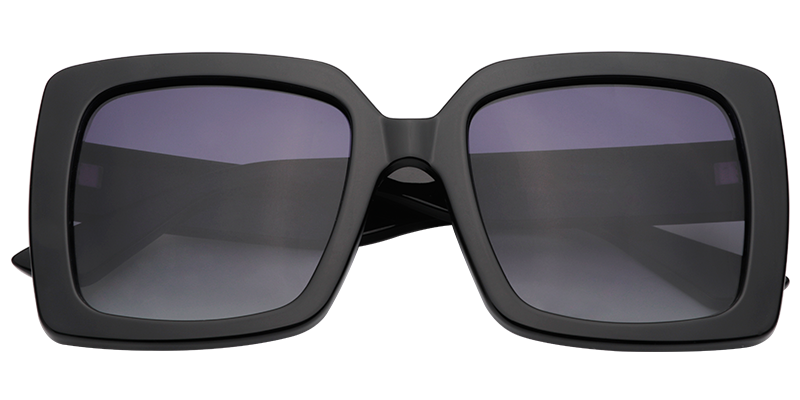 Square Black Sunglasses | Zeelool Sunglasses1