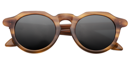 Odom Round Brown Sunglasses1