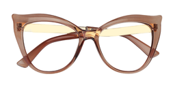 Riji Butterfly Brown Glasses1