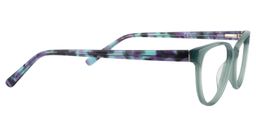 Agrippina Oval Green Glasses4
