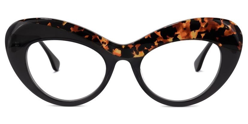 Bellamy Cateye Black-Tortoise Glasses