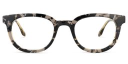 Evelina Round Marble-Color Glasses0