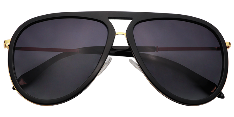 Aviator Black Sunglasses | Zeelool Sunglass Frames1