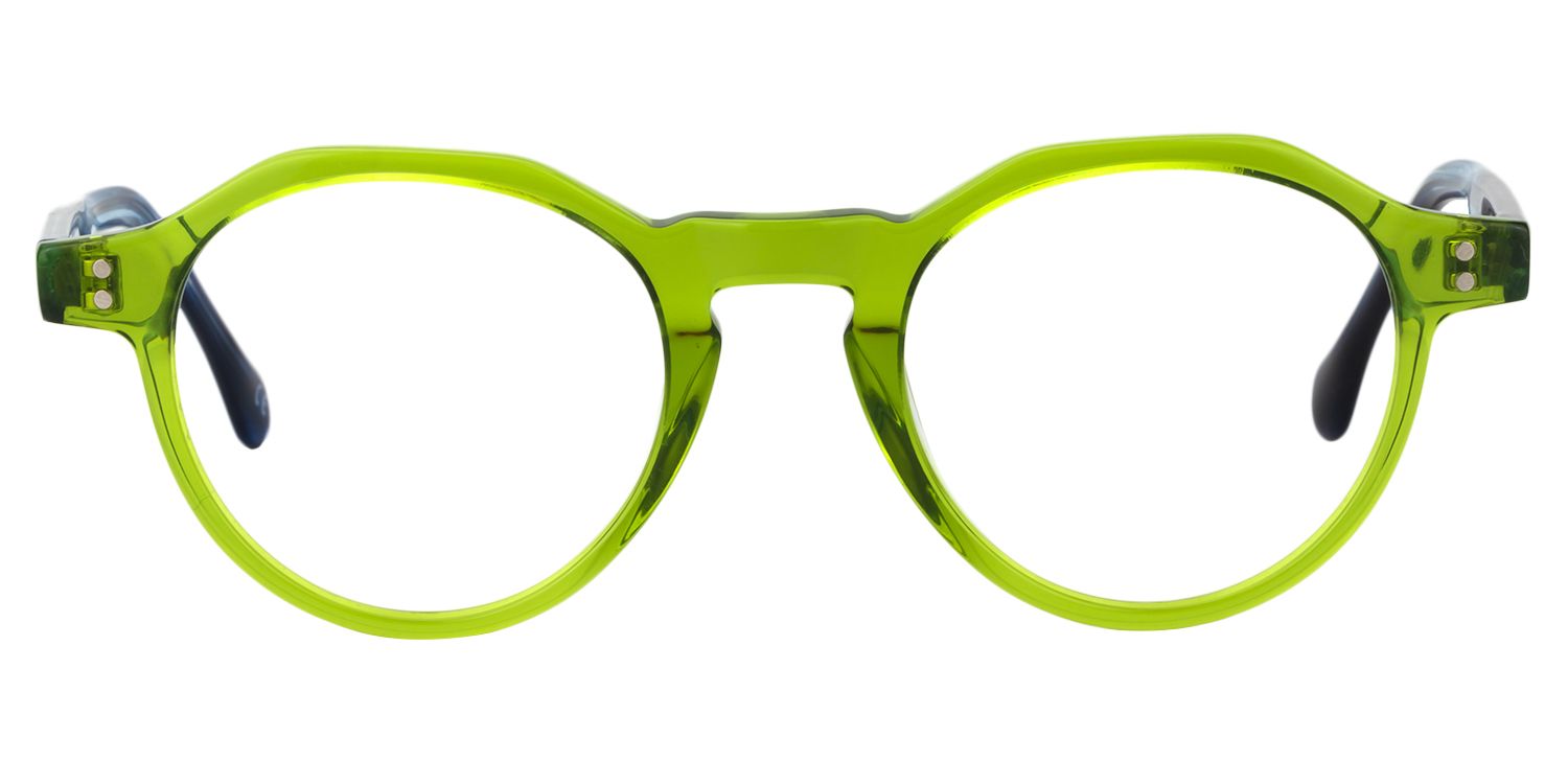 Round Green Glasses | Zeelool Glasses0