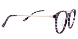 Blanche Round Purple Glasses 4