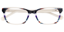 Keith Rectangle White Glasses1