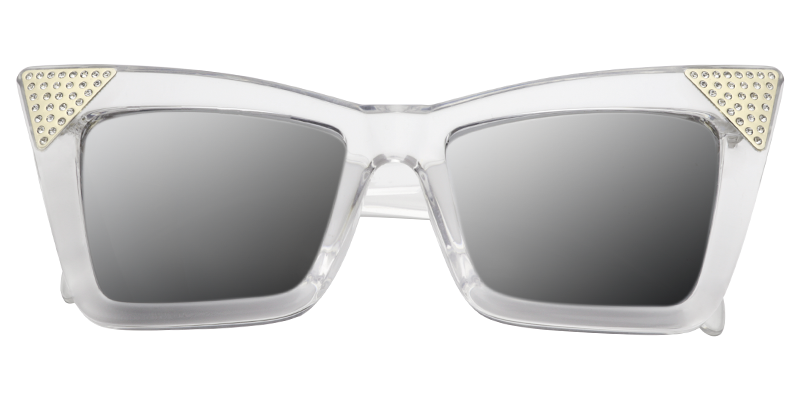 Cateye Clear Sunglasses | Zeelool Sunglasses Online1