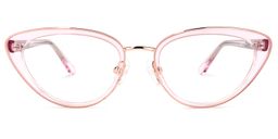 Cosme Cateye Pink Glasses0