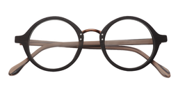 Fernando Round Black Glasses1