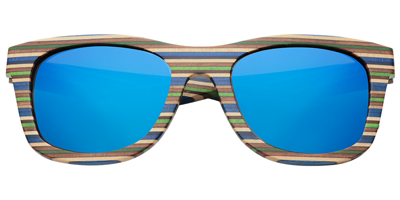 Rectangle Blue Sunglasses | Zeelool Sunglasses Online1
