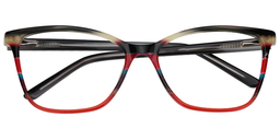 Whitney Rectangle Red Glasses1