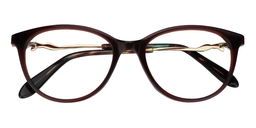 Corrine Round Brown Glasses1