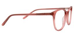 Addie Round Red Glasses4