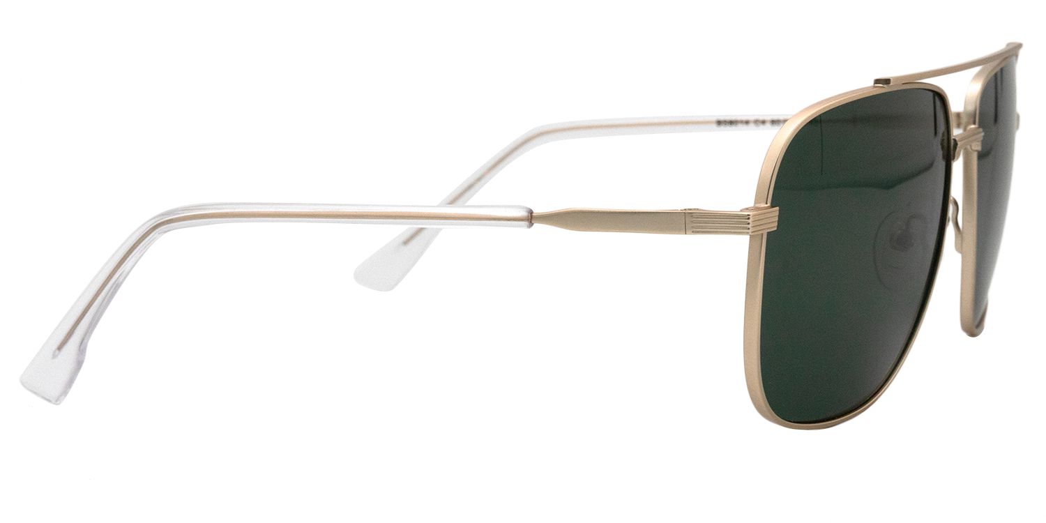 Aviator Gold Sunglasses | Zeelool Sunglasses4