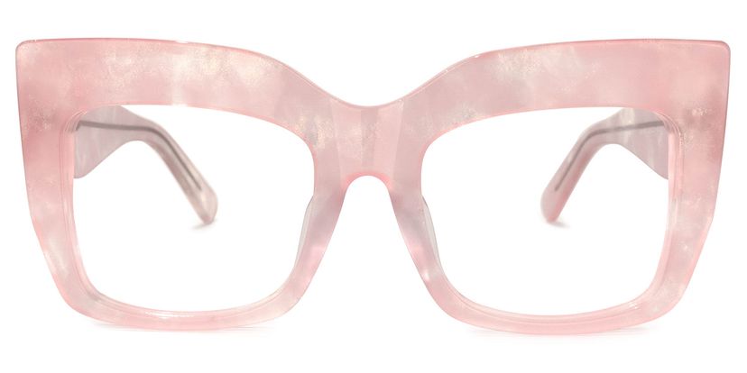Charmaine Cat Eye Pink Glasses