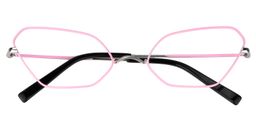 Xzavier Geometric Pink Glasses1