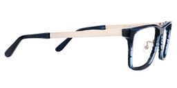 Arkell Rectangle Dark-Blue Glasses4