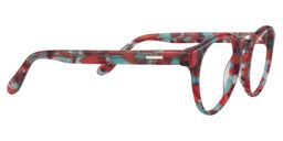 Caitlyn Round Red Floral Glasses4