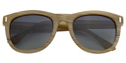 Caleb Square Brown Sunglasses1