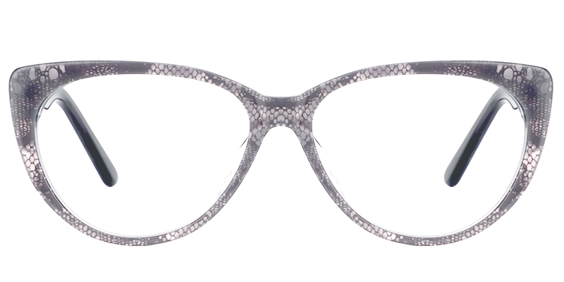Cat Eye Gray Eyeglasses0