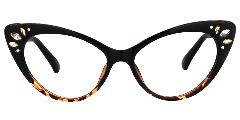 Cat Eye Tortoise Glasses0