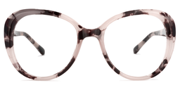 Elena Round Pink-Floral Glasses0