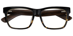 Jeffery Square Tortoise Eyeglasses1