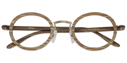 Vincent Oval  Brown Glasses1