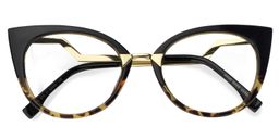 Jacqueline Cat Eye Tortoise Glasses1