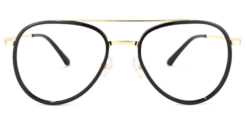 Serrano Avaitor Black Glasses