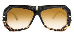 Gaylord Geometric Black Sunglasses0